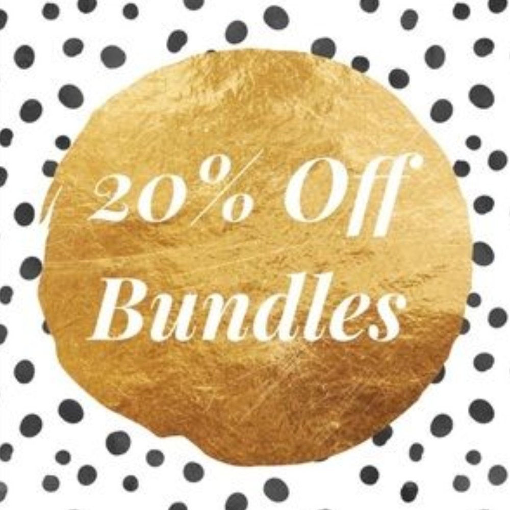 ✨Bundle items and save BIG!! 20% off 2 or more items!✨